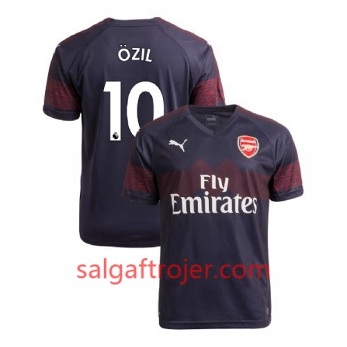 Arsenal Fodboldtrøjer Mesut Ozil 10 Udebanesæt 2018/19 Kort ærmer Arsenal Fodboldtrøjer Mesut Ozil 10 Udebanesæt 2018/19 Kort ærmer